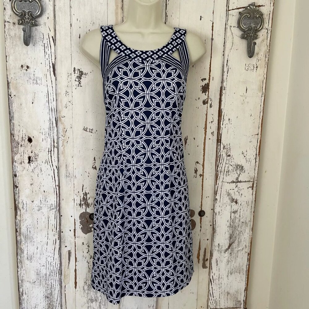 Gretchen Scott Jersey Isosceles Dress (size S)